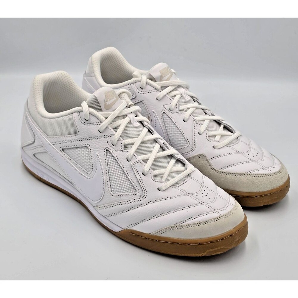 Nike Gato White Gum Light Brown Men’s 13 New Indoor Soccer Shoes HQ6019 100